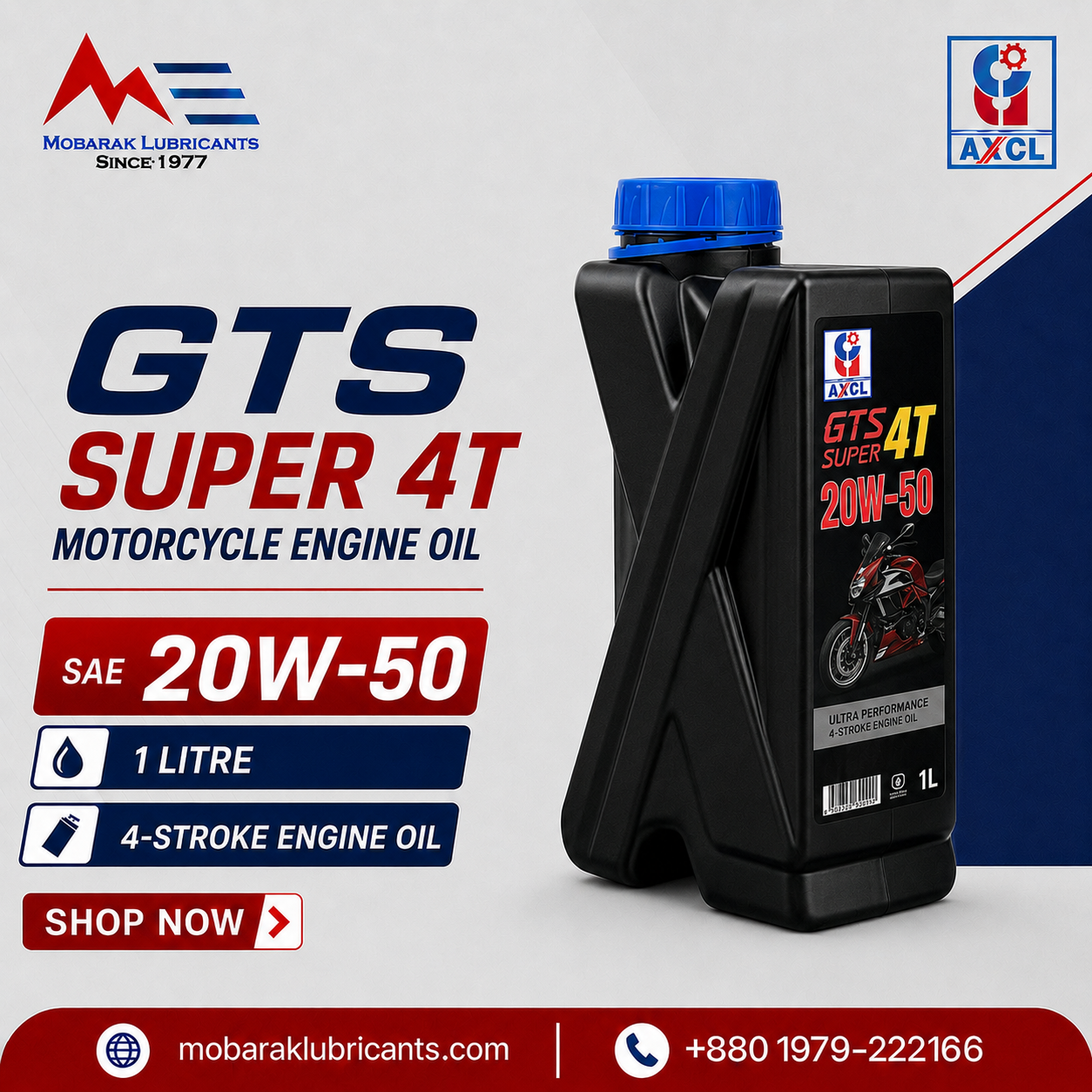 GTS 4T SAE 20W50
